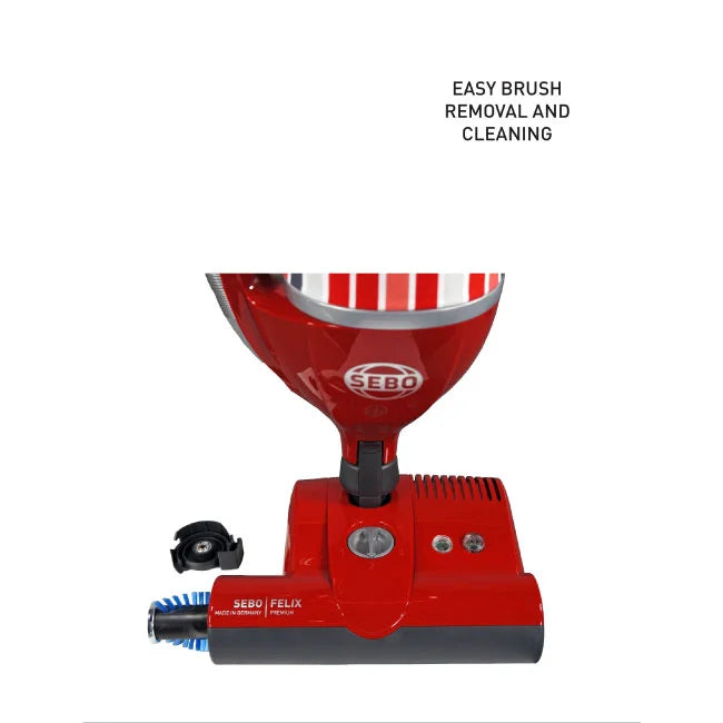 SEBO Premium Felix 9809AM Rosso Upright Vacuum