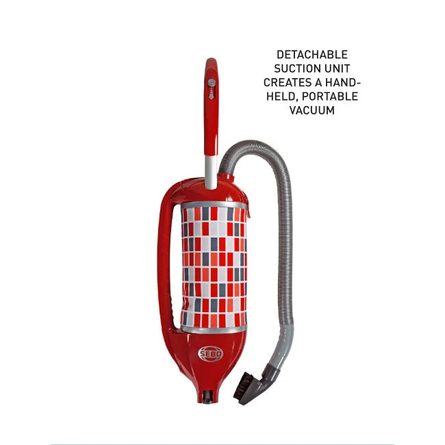 SEBO Premium Felix 9809AM Rosso Upright Vacuum