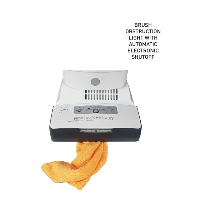 SEBO 91542AM AUTOMATIC X7 Premium, with brush-mode button and headlight (white)