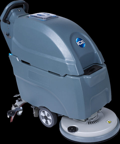 ICE 20" Wide-Body Auto Scrubber, Lithium Battery, 30" Squeegee