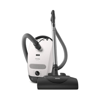Miele Classic C1 Cat & Dog PowerLine Canister Vacuum, Lotus White