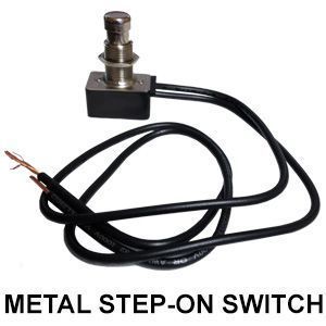 Sanitaire Metal Push-Button Switch - Fits SC886, SC887, SC888, SC889, SC899 & Clarke Reliavac
