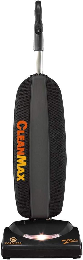 CleanMax Zoom 800 Cordless Commercial Upright Vacuum, 44V Lithium-Ion, 13-Inch (CMXZM-800)