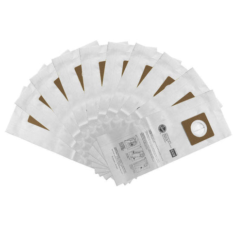 Hoover AH10143 Type CU2 Commercial Upright Vacuum Bags, 10-Pack (Fits Hush Tone CH54013, CH54015, CH54113, CH54115)