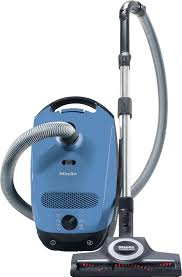 Miele Classic C1 Turbo Team PowerLine Canister Vacuum, Tech Blue