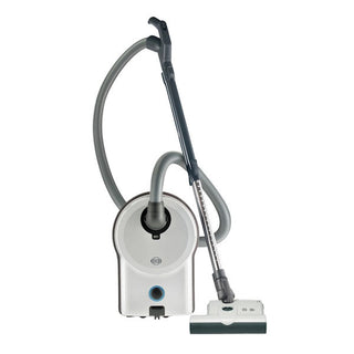 SEBO AIRBELT D4 Premium Canister Vacuum with ET-1 Power Head (White)