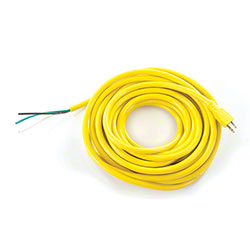 Viper 50' Yellow Power Cord, 3-Wire 14 Gauge