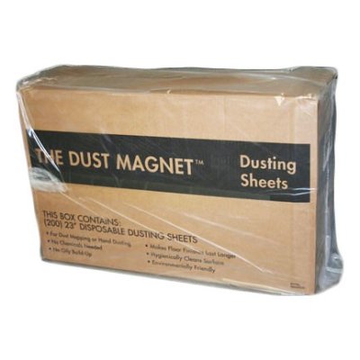 Facet Dust Magnet Dusting Sheets, 23-Inch Electrostatic Sheets (200/Case)