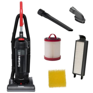 Sanitaire FORCE SC5745 Bagless Commercial Upright Vacuum, HEPA
