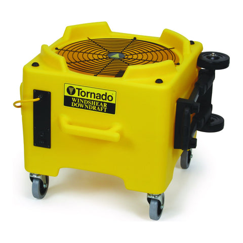 Tornado Windshear Downdraft air mover, front