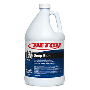 Betco® Deep Blue Glass/Surface Cleaner RTU, One Gallon
