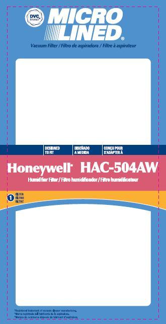 Honeywell Replacement HAC-504AW Humidifier Filter