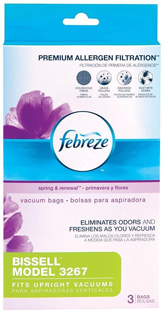 Bissell Febreze Premium Allergen Filtration Bags 3pk, 32671