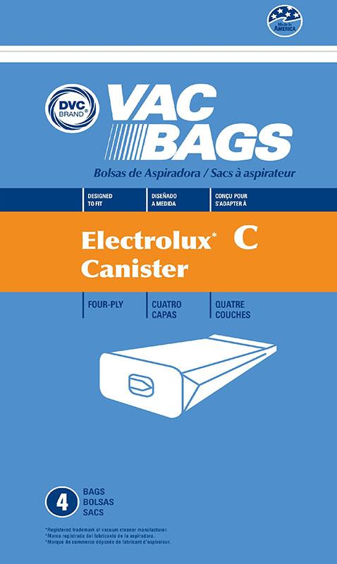Electrolux Replacement 2100AP Microlined Canister Bags, 4pk