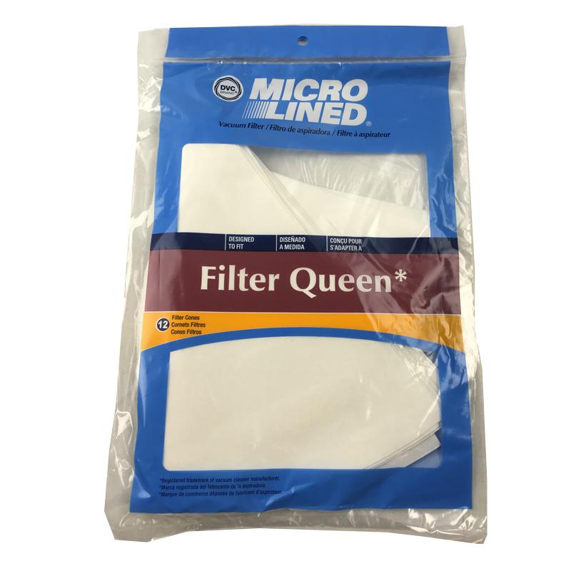 Filter Queen Replacement Cone Filters, 12+1