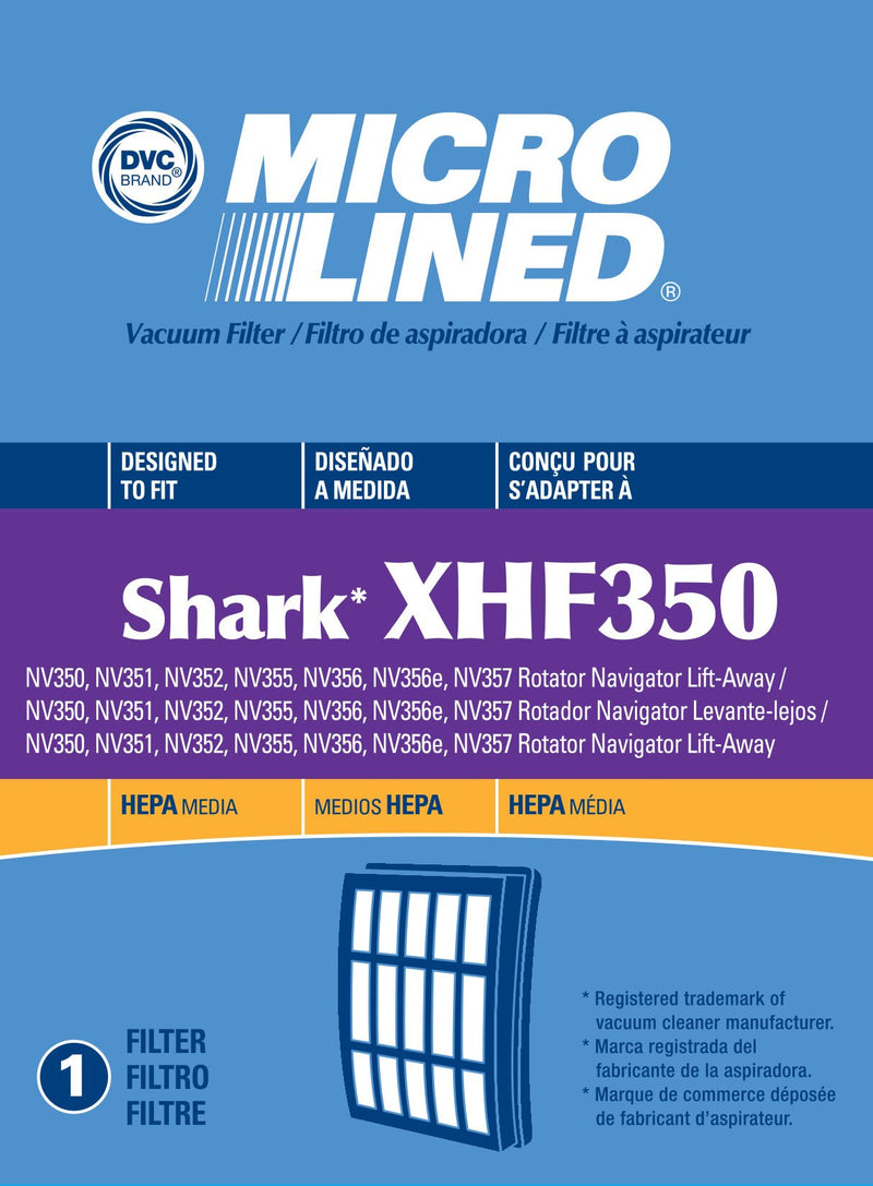 Shark Neplacement XFF450 Rotator Professional NV450 Foam & Felt Filter