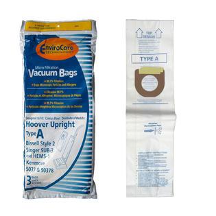 Hoover Replacement Type A Micro Filtration Vacuum Bags, 3pk