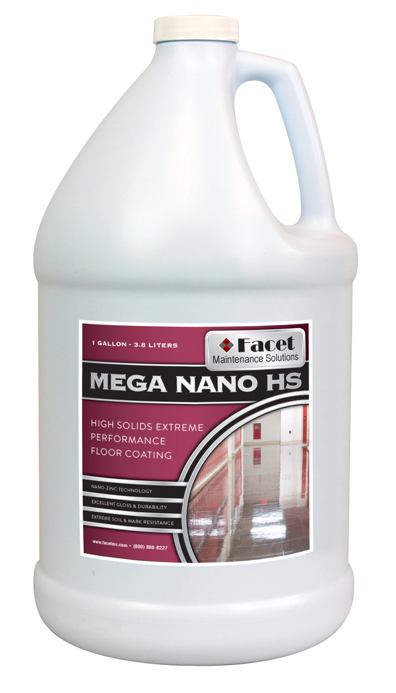 Facet Mega Nano High Solids Extreme Performance Coating with Patented Nano-Zinc Technology, One Gallon