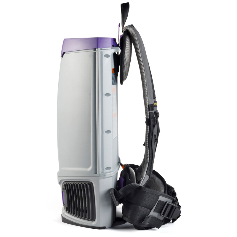 ProTeam 107688 GoFit 10, 10 qt. Backpack Vacuum w/ Xover Multi-Surface Telescoping Wand Tool Kit