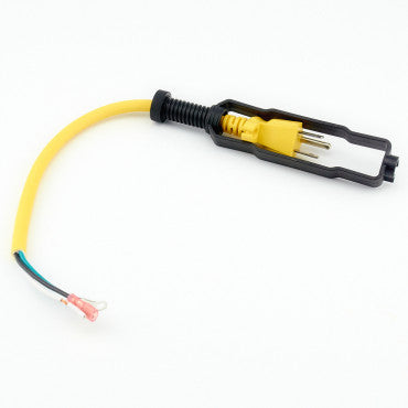 CleanMax CM011458 Pigtail Cord Assembly, Yellow