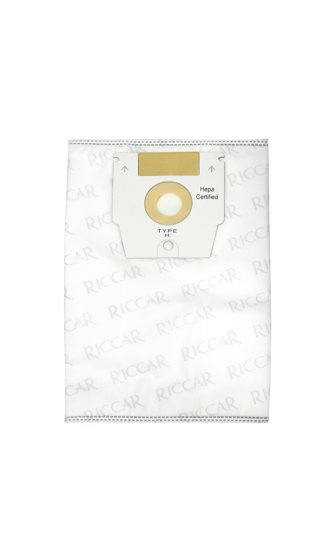 Riccar Type H HEPA Media Bags for 1700/1800 Canisters RHH-6, 6pk